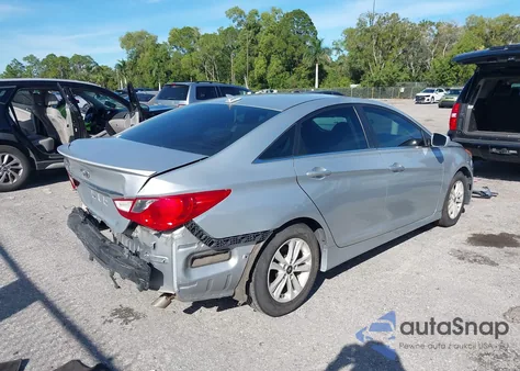 2014 Hyundai Sonata Gls z USA, uszkodzony, nr VIN 5NPEB4AC5EH882941